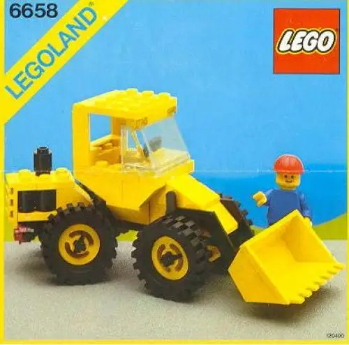 レゴ 6658-1 ロードトラクター クラシックタウン