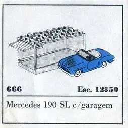 レゴ 666-1 1:87 Mercedes Sport HO 1:87 Vehicles