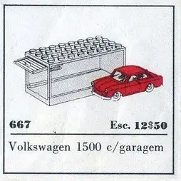 レゴ 667-1 1:87 VW 1500 HO 1:87 Vehicles