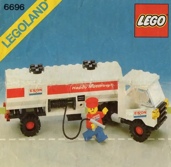 レゴ 6696-1 エクソンタンカー クラシックタウン