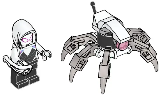レゴ 682405-1 Ghost-Spider and Spider Robot スパイダーマン
