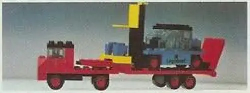 レゴ 684-1 Low-Loader with Fork Lift Truck 工事現場