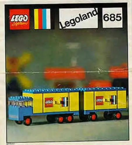 レゴ 685-1 Truck with Trailer 乗り物