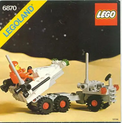 レゴ 6870-1 宇宙ランチャー クラシックスペース