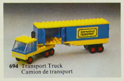 レゴ 694-1 Transport Truck 乗り物