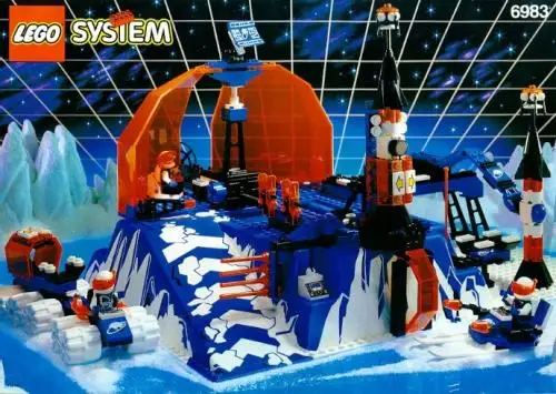 アイスプラネット = ICEPLANET Ice Planet 2002 Space LEGO Set Reference Inventories and