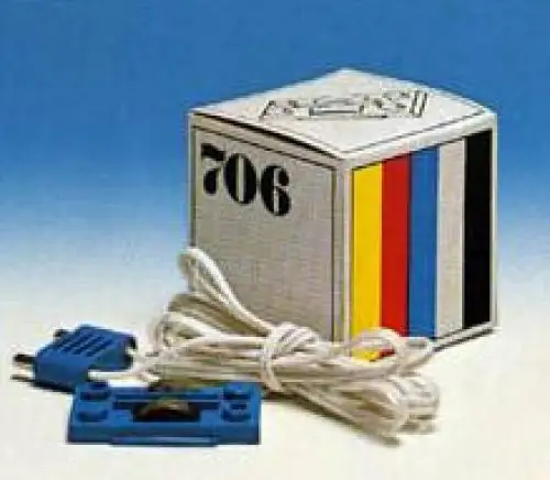 レゴ 706-1 12V Rail Contact Wire with Transformer Connector 12V