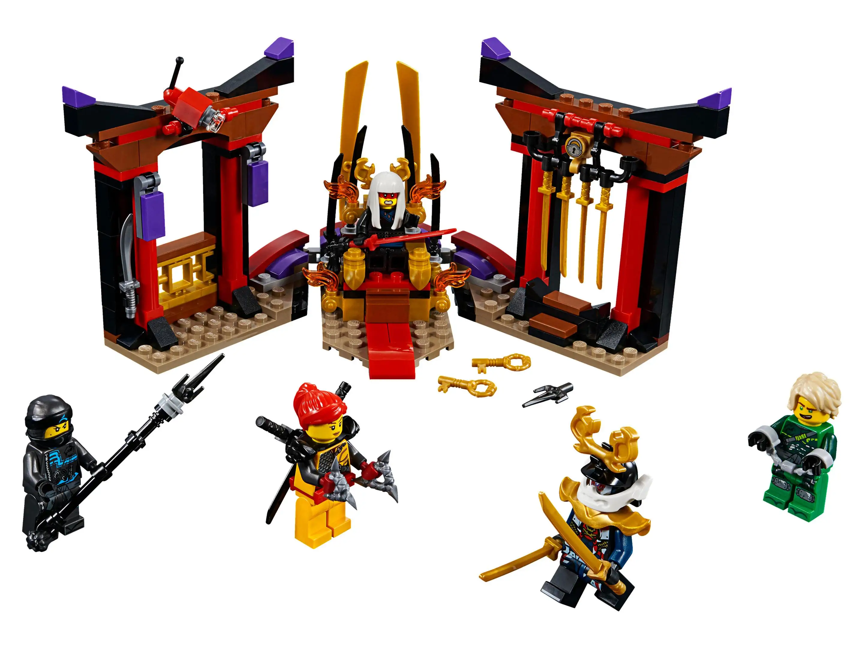 70651 闇の玉座での決戦 - ニンジャゴー (2018年}