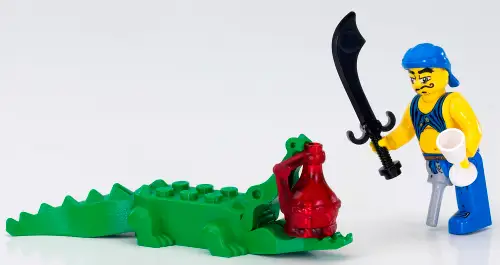 レゴ 7080-1 Scurvy Dog and Crocodile 4 Juniors