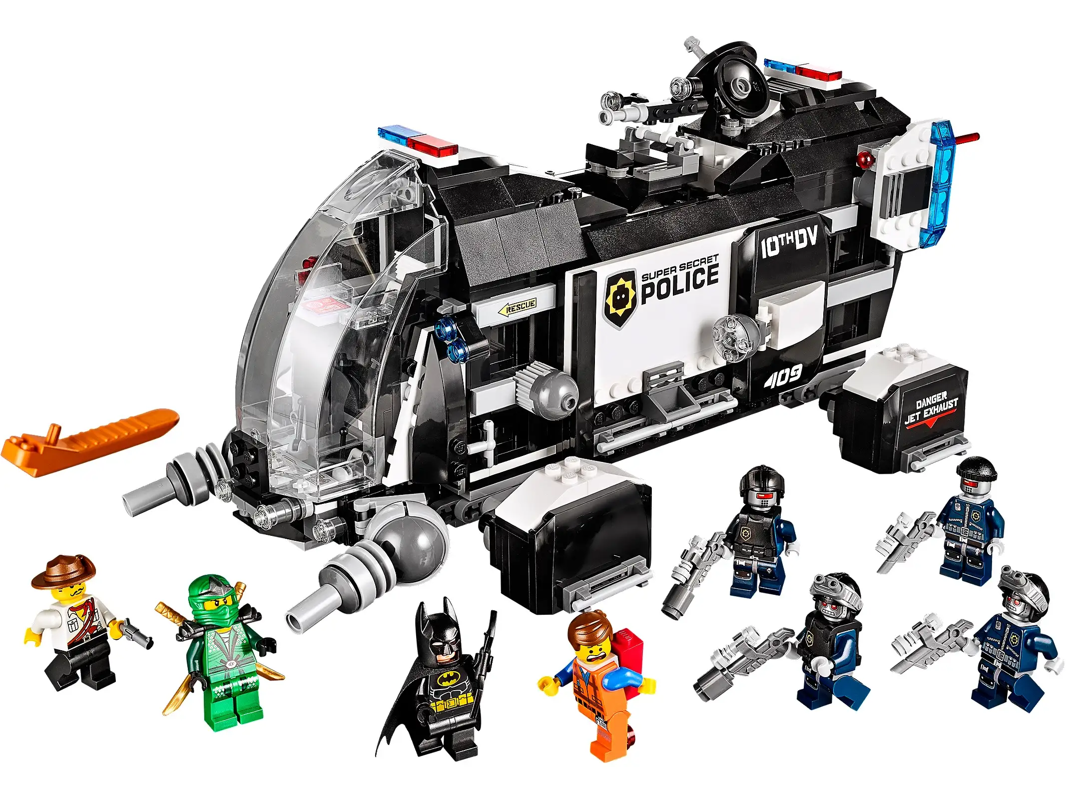 70815 超秘密警察のドロップシップ - レゴムービー (2014年)