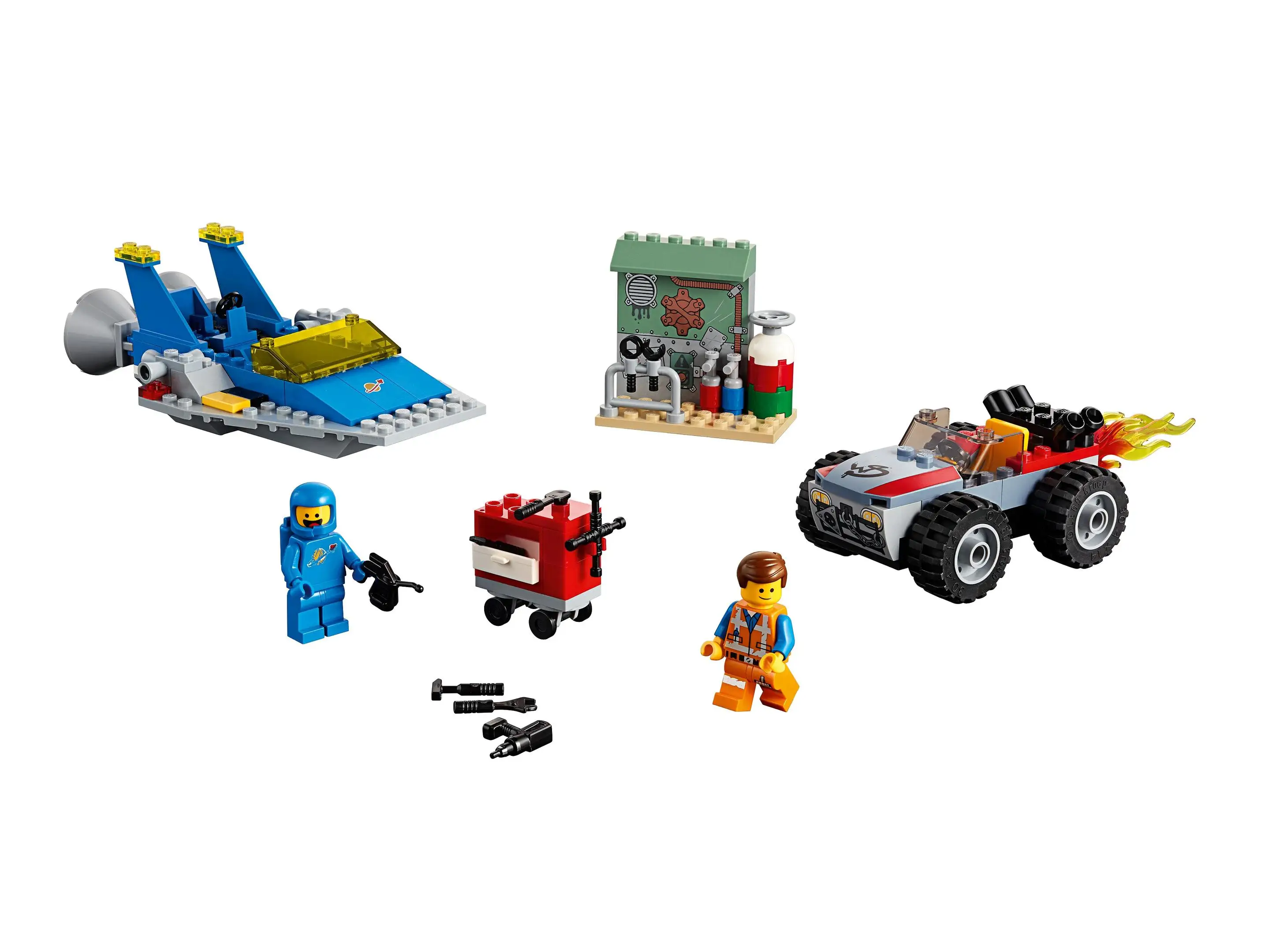 70821 エメットとベニーの「ビルド&フィックス」ワークショップ - レゴムービー２ (2019年)