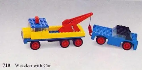 レゴ 710-1 Wrecker with Car 乗り物