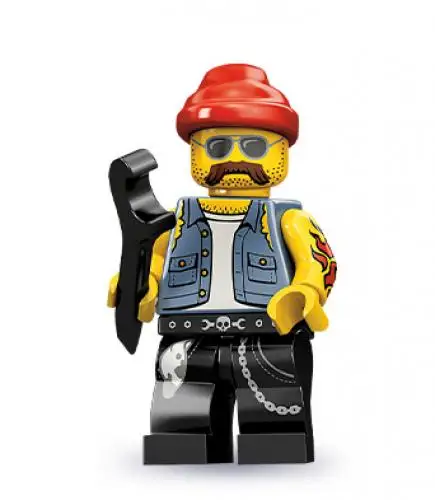 71001 バイクのメカニック - ミニフィギュアシリーズ10 (2013年)