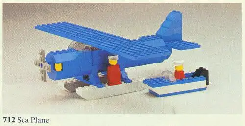 レゴ 712-1 Sea Plane 空港