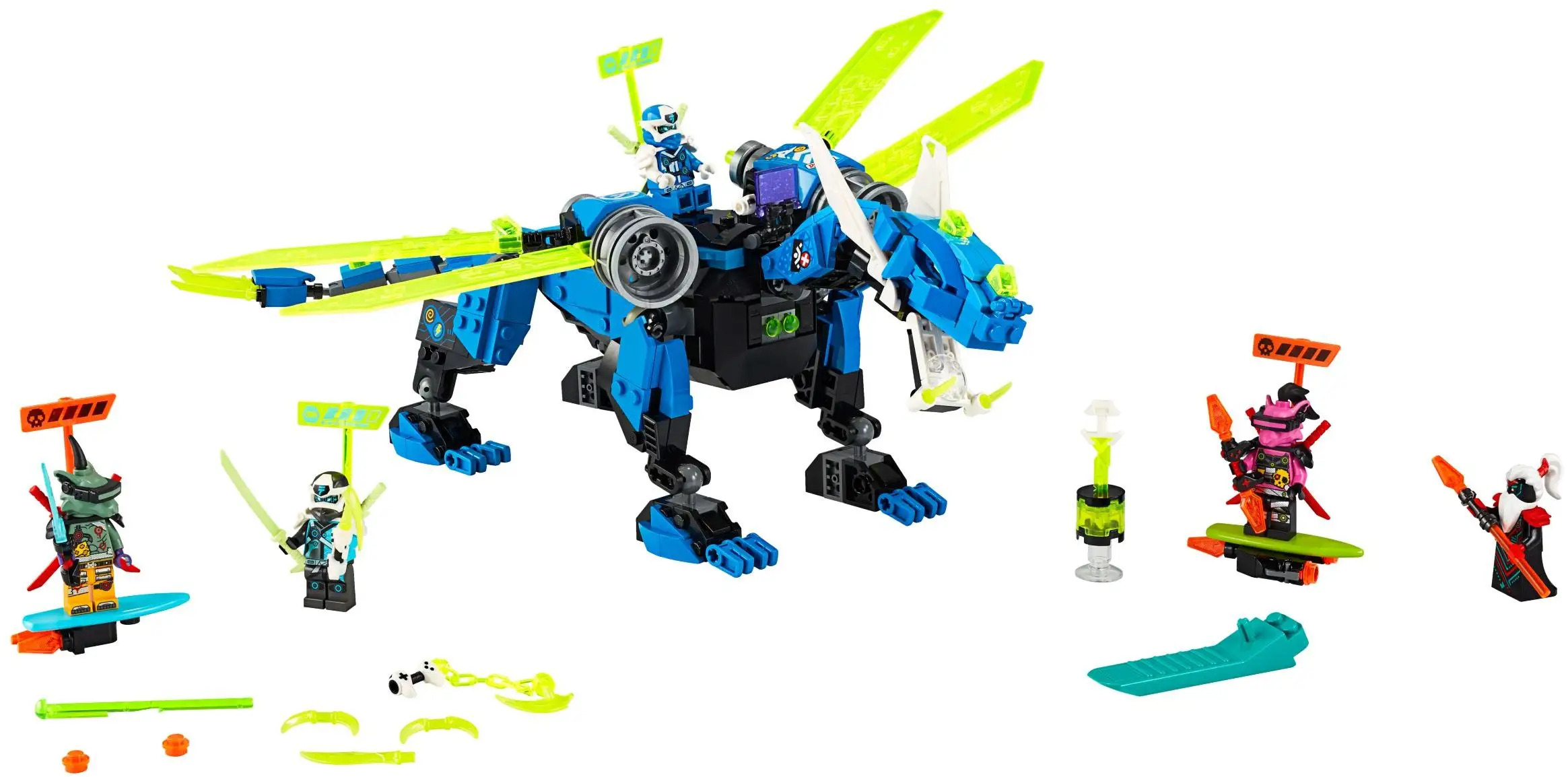 71711 ジェイのサイバー・ドラゴン:キルベルス - ニンジャゴー (2020年)