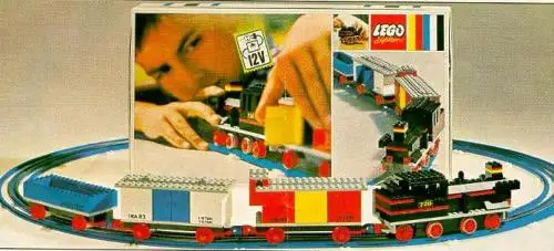 レゴ 720-2 Train with 12V Electric Motor 12V