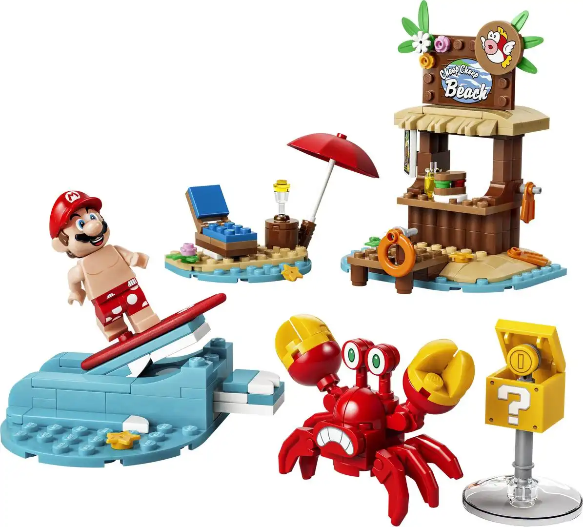 レゴ 72055-1 Mario's Beach Adventures スーパーマリオ