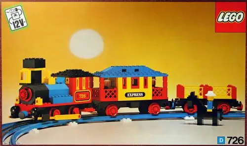 レゴ 726-1 Western Train トレイン