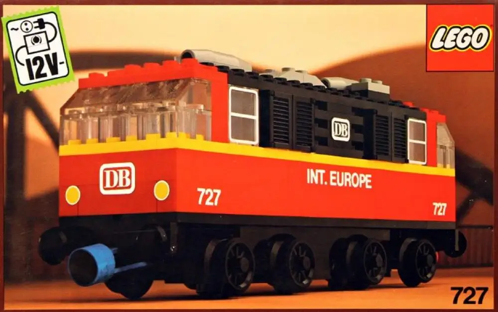 レゴ 727-1 12V Locomotive 12V
