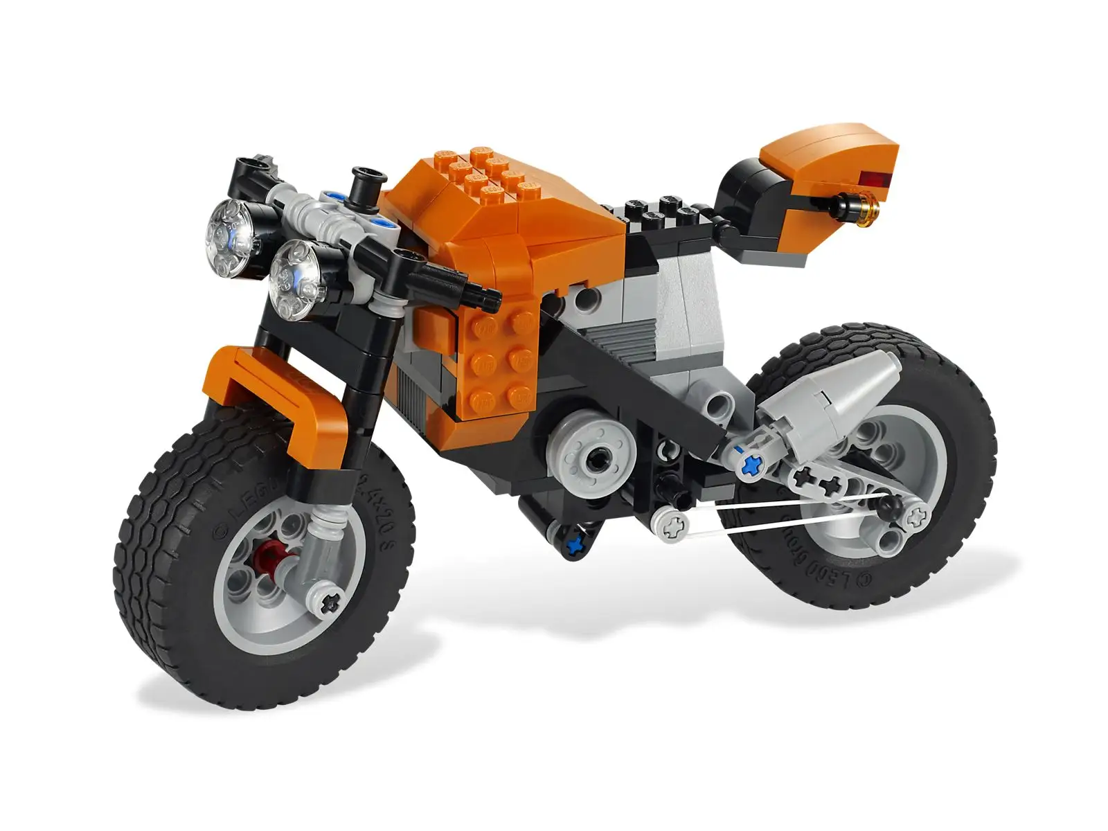 7291 ストリートバイク - クリエイター3in1 (2012年)