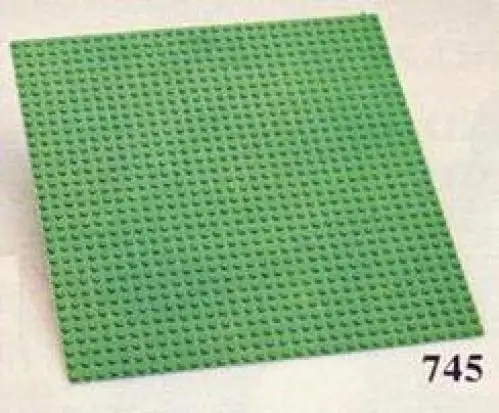 レゴ 745-1 Baseplate, Green 補足品