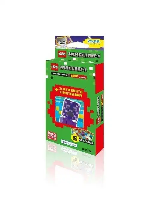レゴ 74502301-1 Minecraft Trading Cards Series 2: Boom-Bastic - Eco-Blister (Polish Version) グッズ