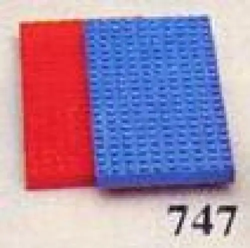 レゴ 747-1 Baseplates, Red and Blue 補足品