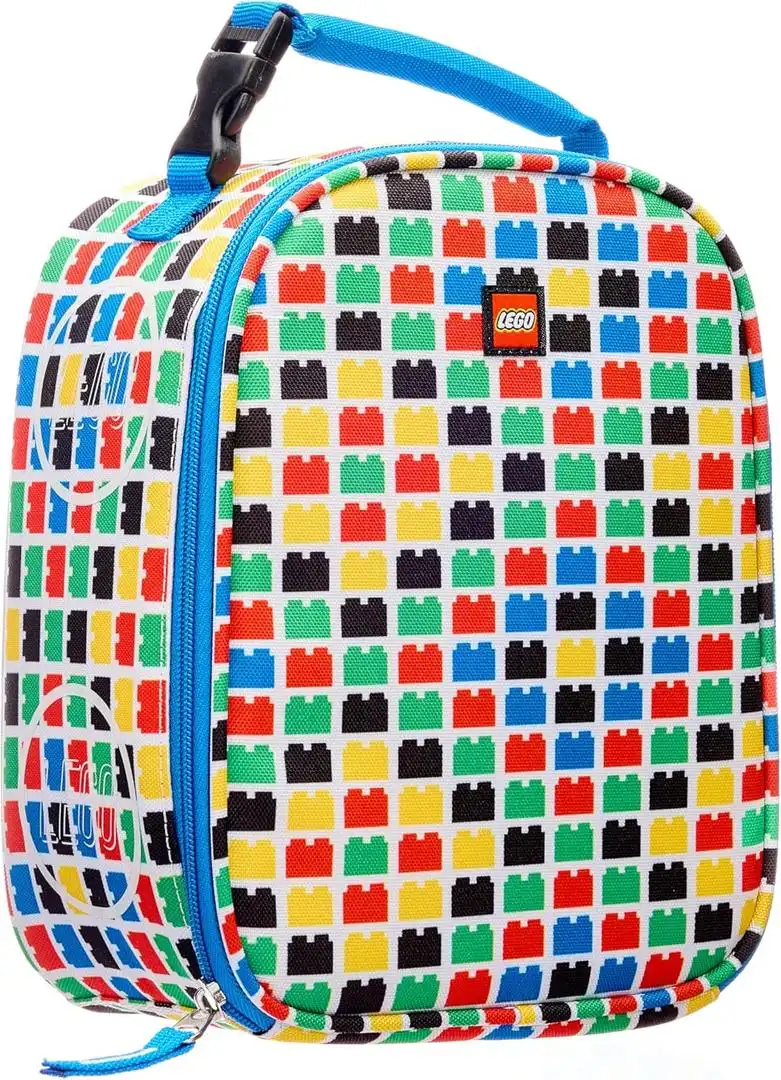 レゴ 757894517472-1 Chequered Brick Lunch Bag キッチン・寝具