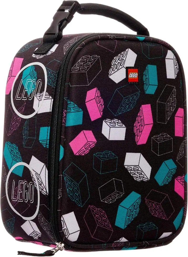 レゴ 757894517489-1 Multicolour Brick Lunch Bag キッチン・寝具
