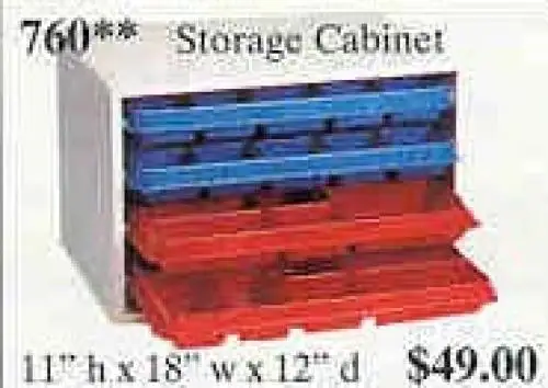 レゴ 760-1 Storage Cabinet サービスパック
