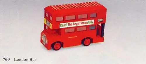 レゴ 760-2 London Bus 乗り物