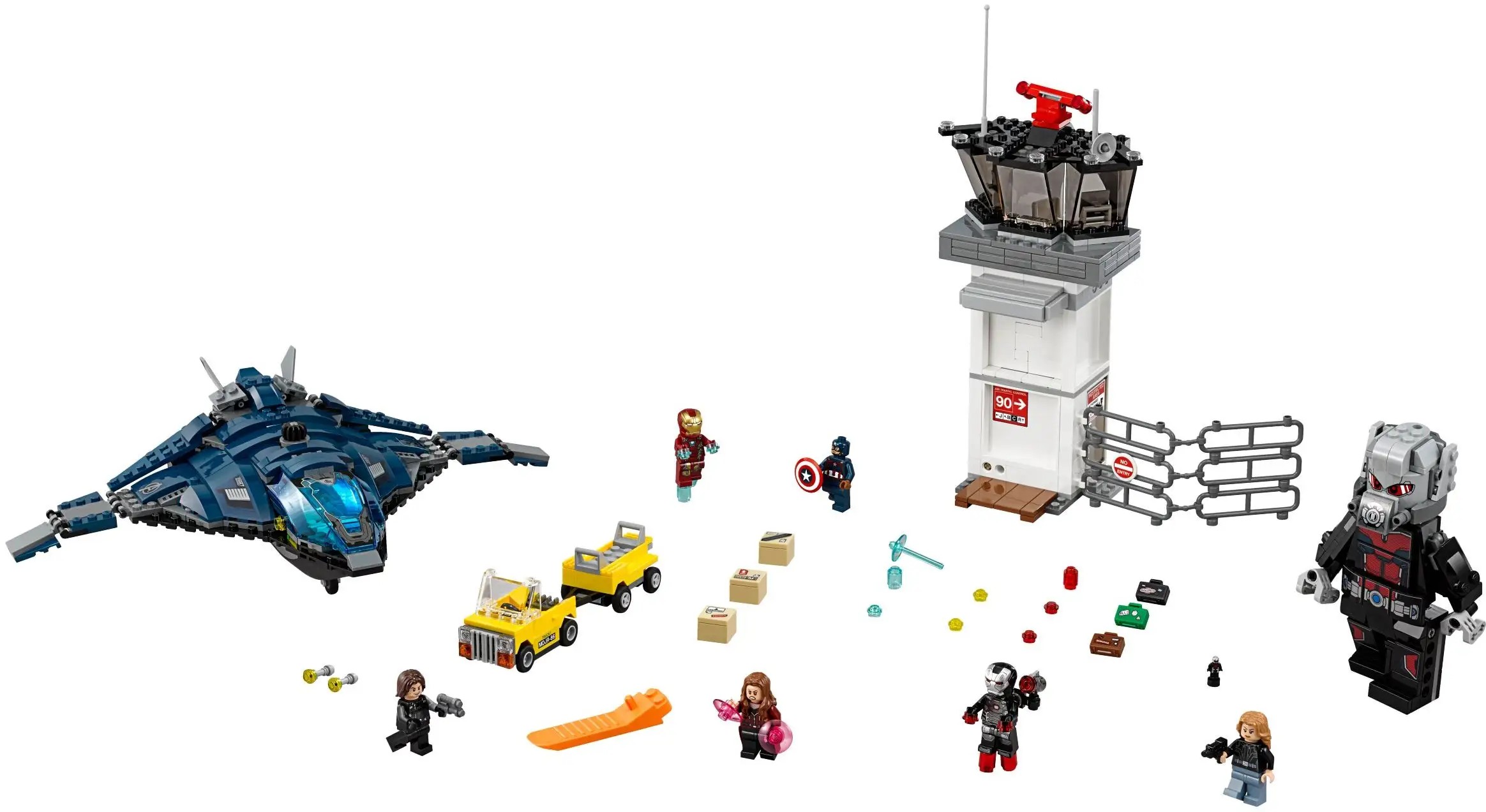 76051 スーパーヒーロー エアポートバトル - スーパーヒーローズマーベル (2016年)