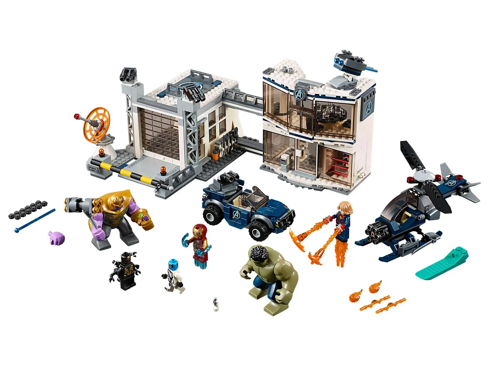 76131 アベンジャーズ・コンパウンドでの戦い - アベンジャーズ (2019年)