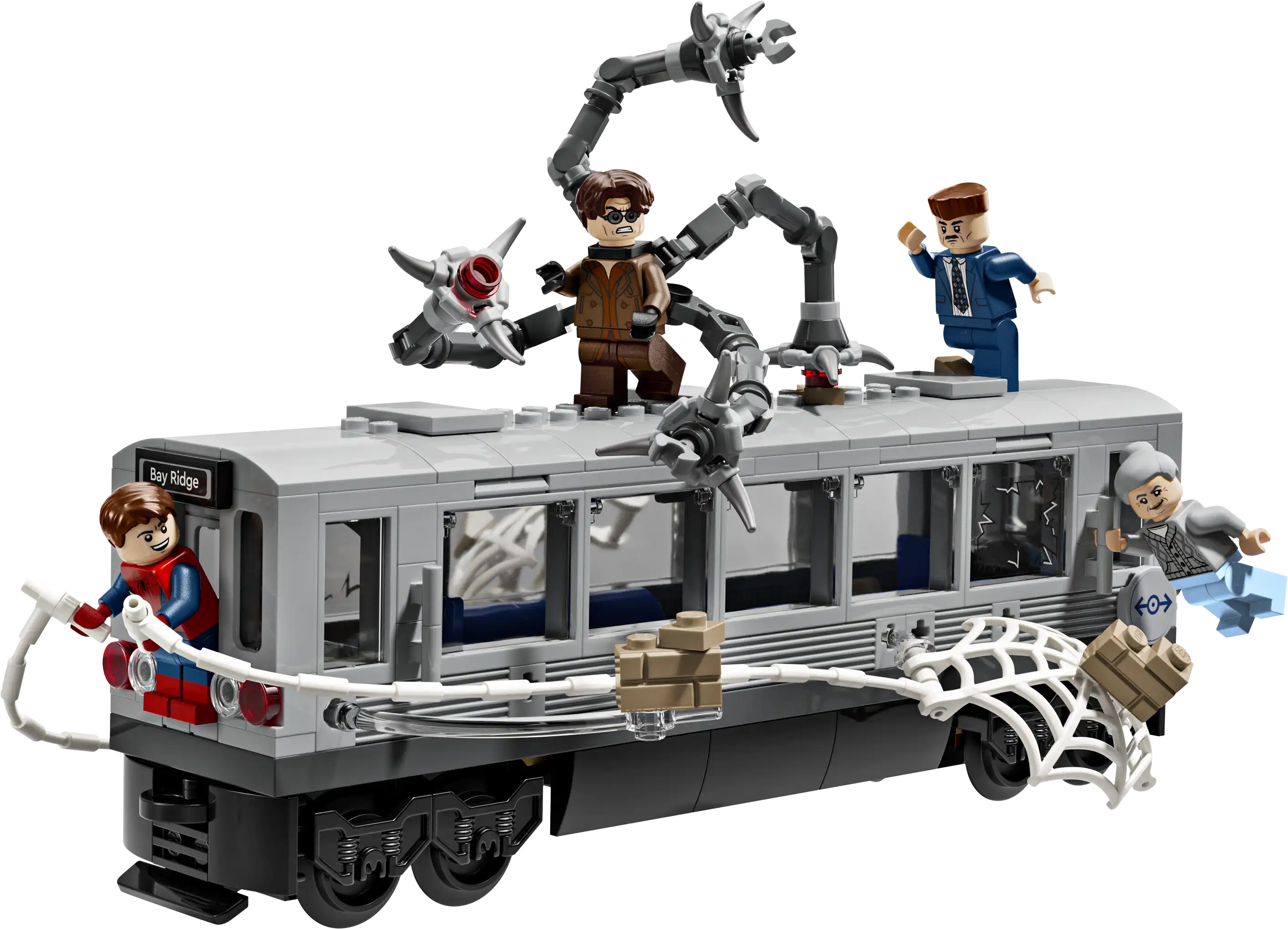 76321 スパイダーマン vs. ドクター・オクトパス 地下鉄編 - スパイダーマン (2025年)