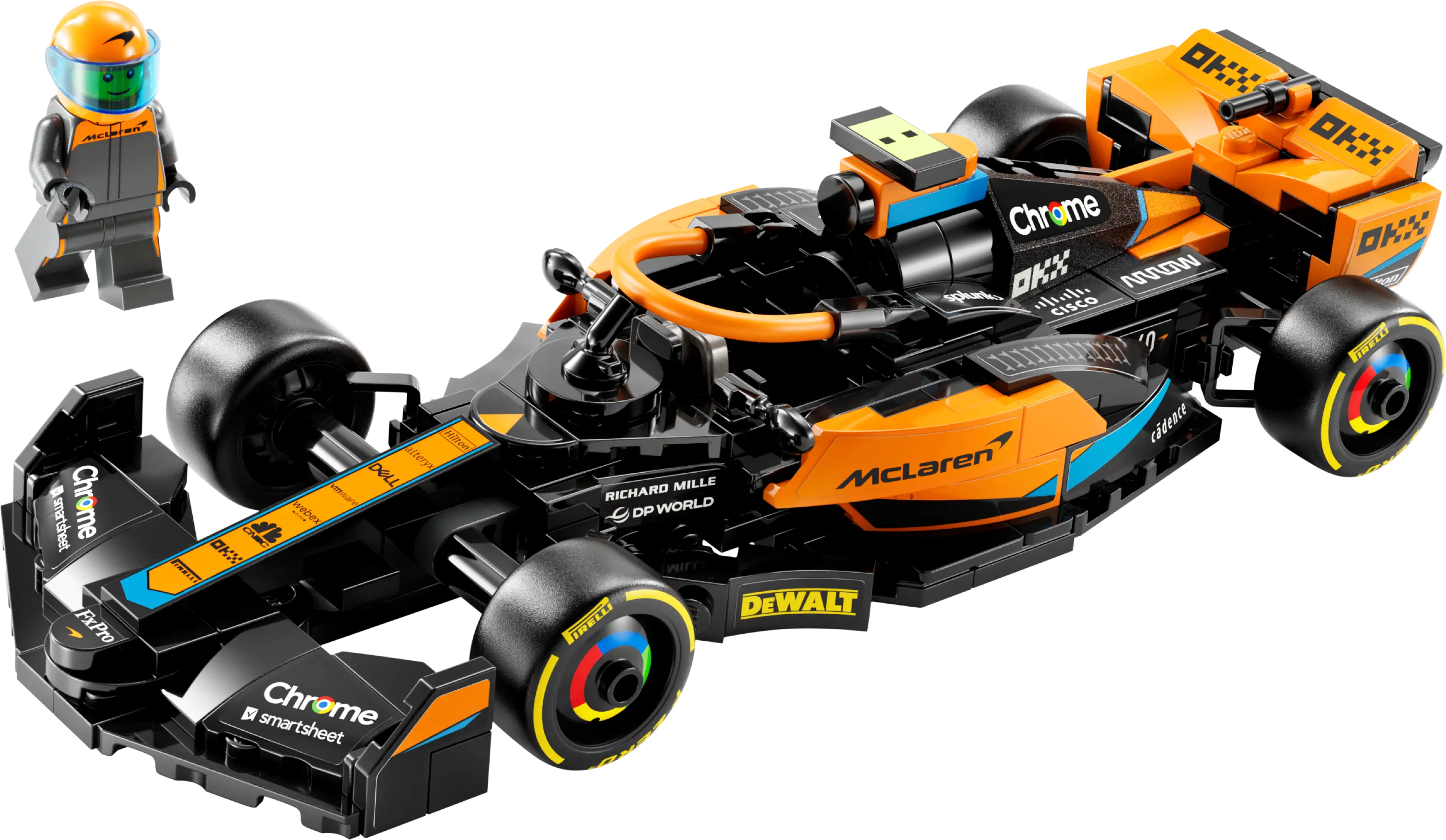 76919 マクラーレン フォーミュラ 1 レースカー - スピードチャンピオンズ (2024年)