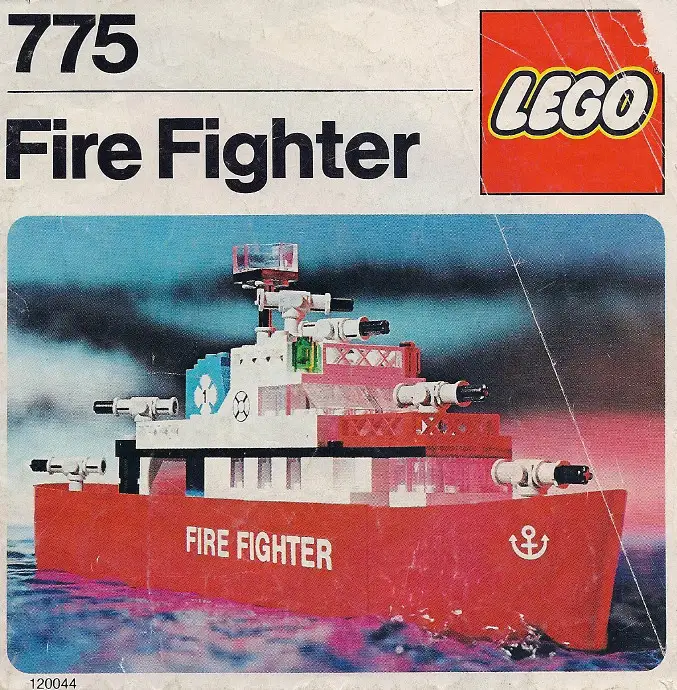 レゴ 775-1 Fire Fighter Ship ボート