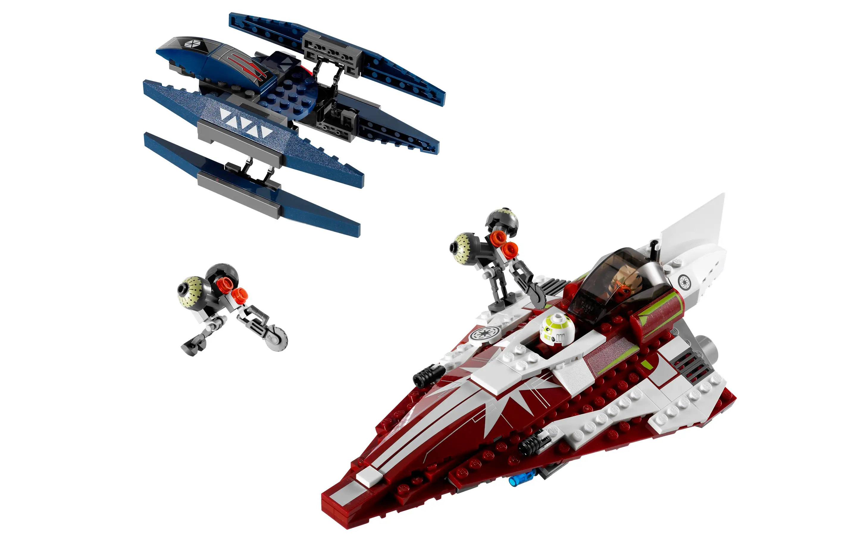 7751 アソーカ・スターファイターとヴァルチャー・ドロイド - スター・ウォーズ (2009年}
