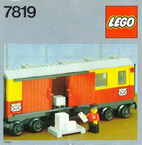 レゴ 7819-1 郵便コンテナワゴン トレイン