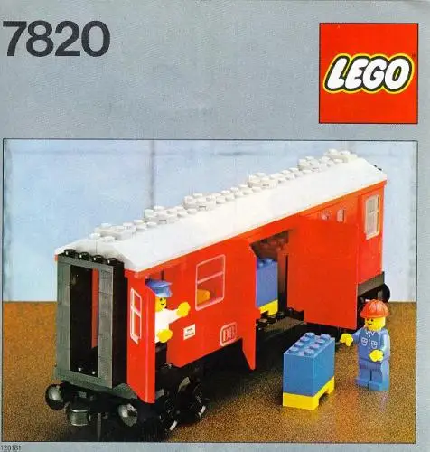 レゴ 7820-1 郵便車 トレイン