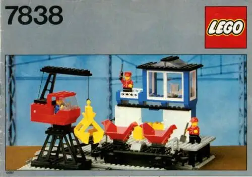 レゴ 7838-1 Freight Loading Depot with Wagon 4.5V