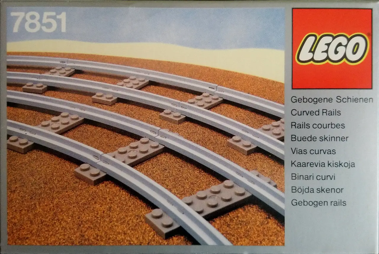7851 曲線レール 4.5v - 4.5V (1980年)