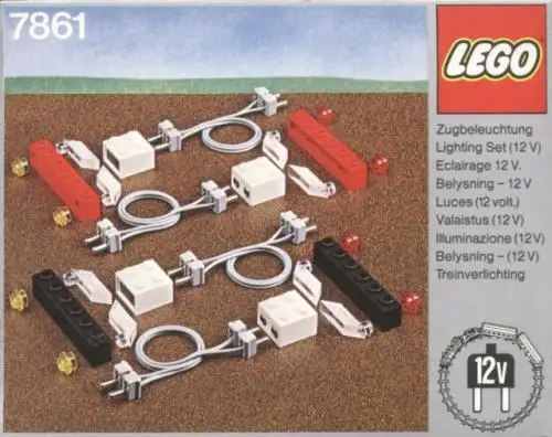 7861 Lighting Set Electric 12v - 12V (1980年)