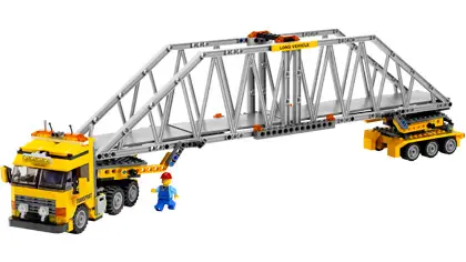 レゴ 7900-1 巨大トレーラー 工事現場