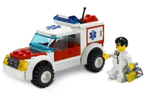 レゴ 7902-1 医師専用車 病院