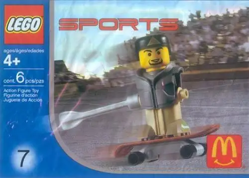 7921 Gray Vest Skateboarder - グラビティゲーム (2004年)