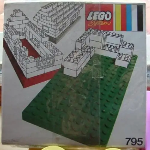 レゴ 795-1 Baseplates, Red and Blue 補足品