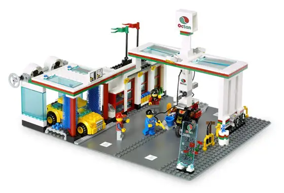 レゴ 7993-1 ガソリンスタンド トラフィック