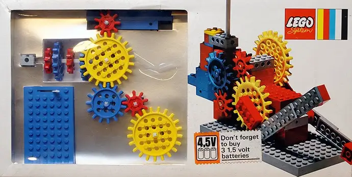 レゴ 800-1 Gear Set with Motor ギア