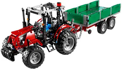 レゴ 8063-1 トレーラー付きトラクター テクニック