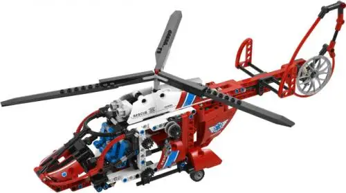レゴ 8068-1 レスキューヘリコプター テクニック